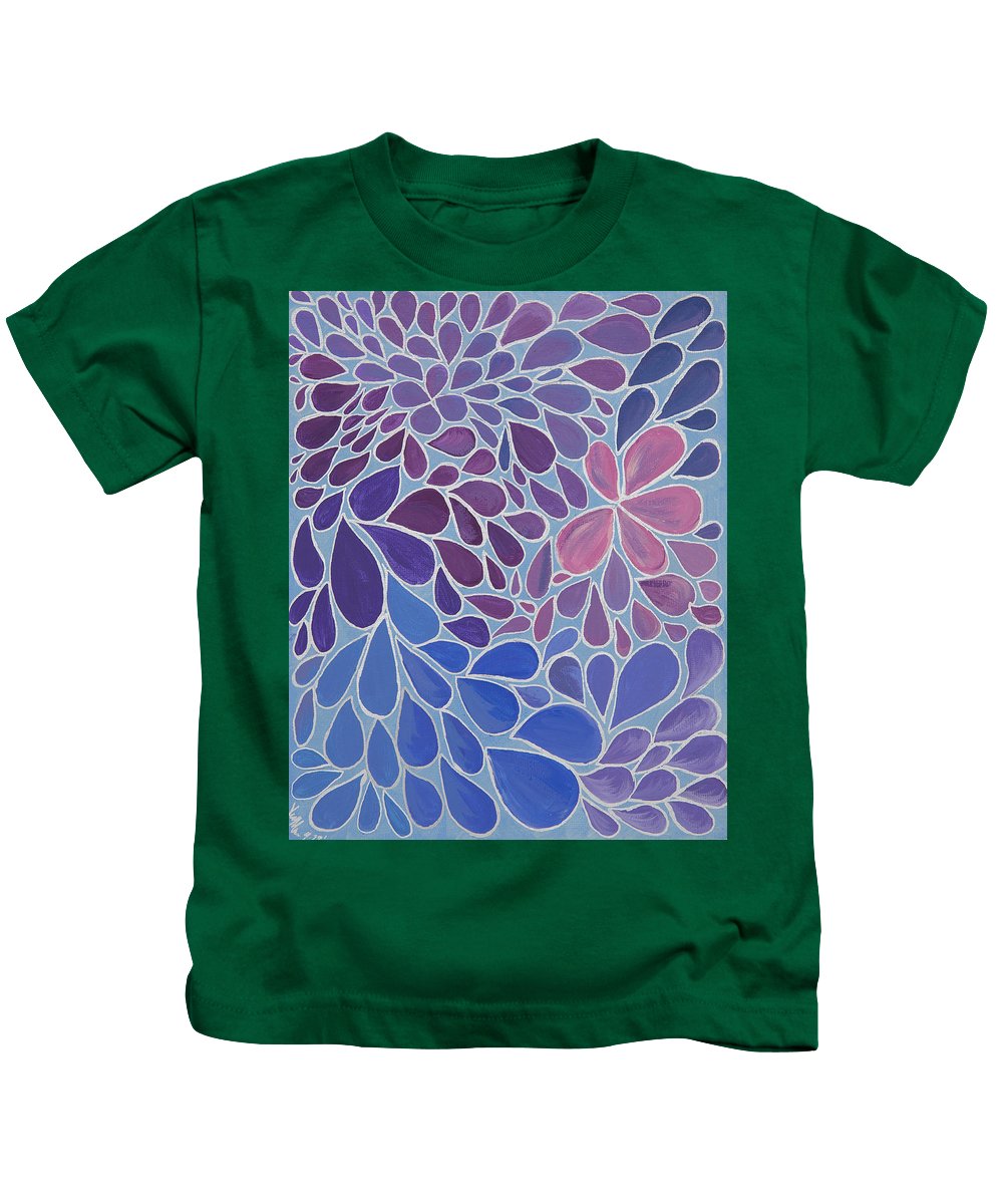 Drops of Relaxing - Zentangle Collection  - Kids T-Shirt