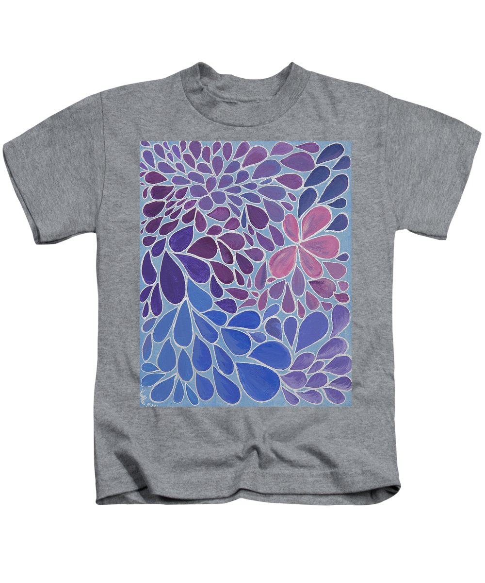 Drops of Relaxing - Zentangle Collection  - Kids T-Shirt