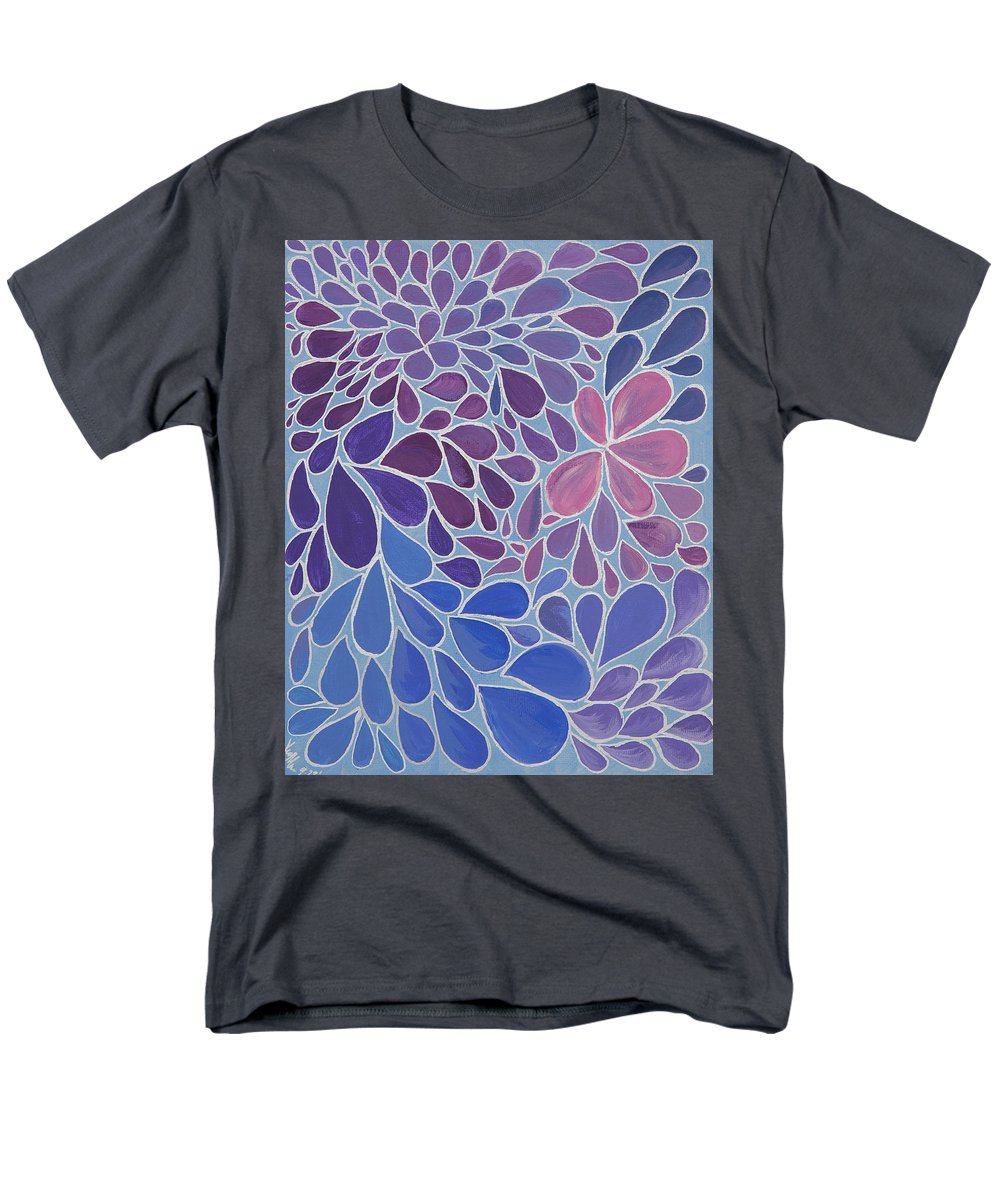 Drops of Relaxing - Zentangle Collection  - Men's T-Shirt  (Regular Fit)