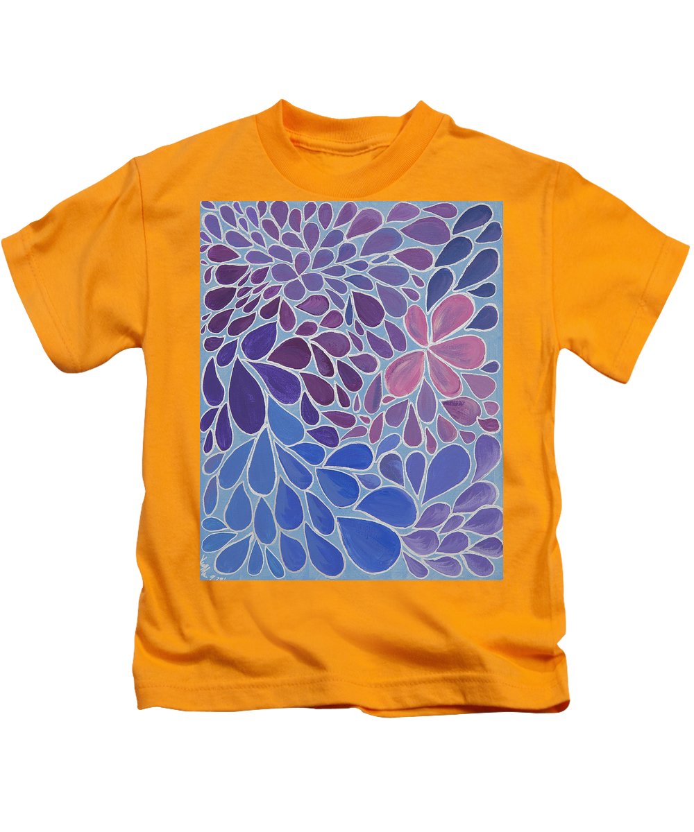 Drops of Relaxing - Zentangle Collection  - Kids T-Shirt