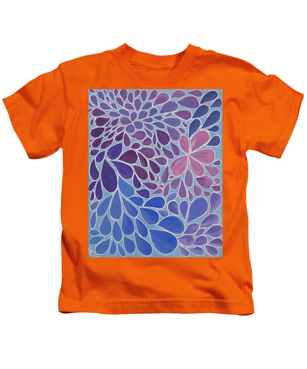 Drops of Relaxing - Zentangle Collection  - Kids T-Shirt