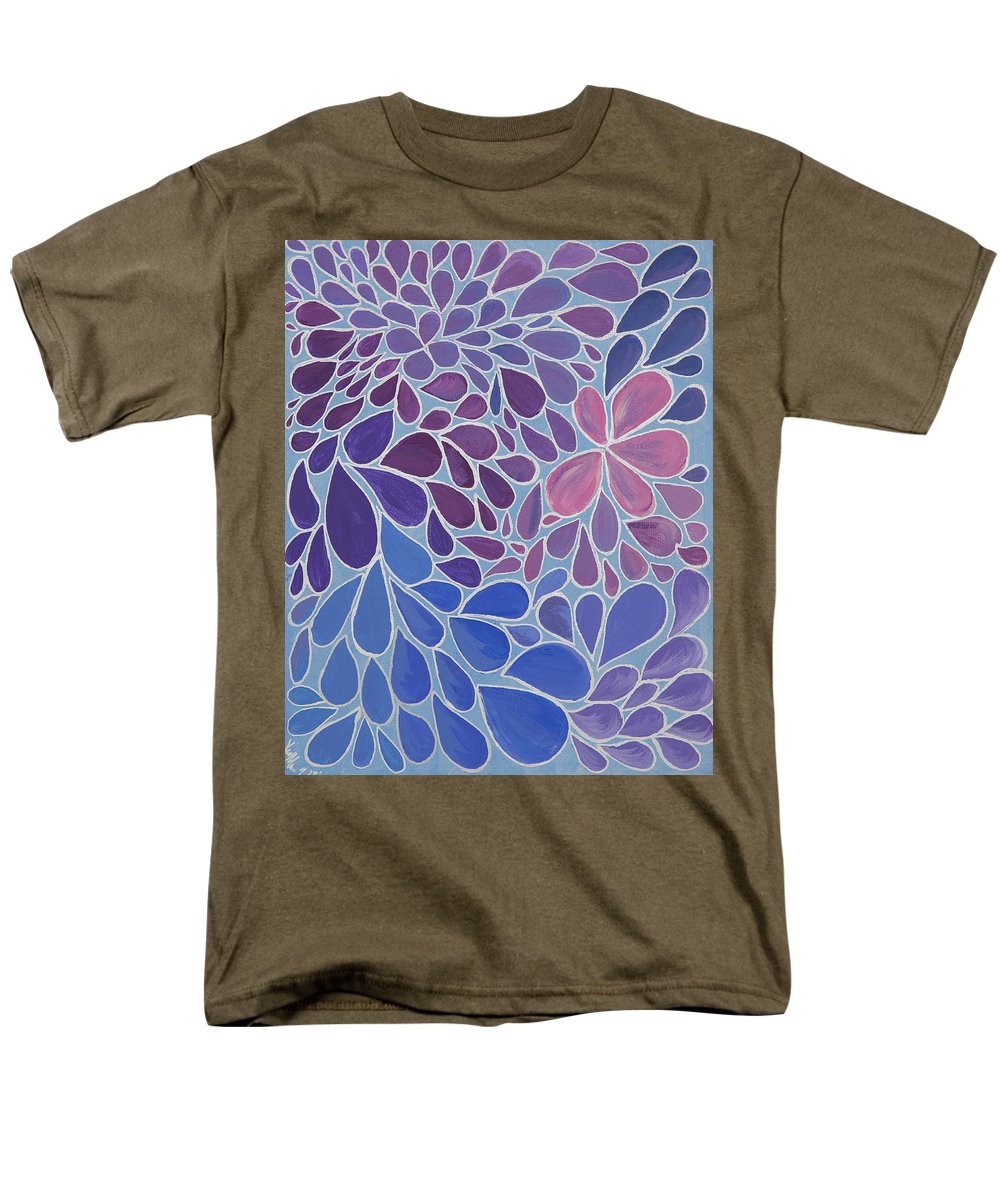 Drops of Relaxing - Zentangle Collection  - Men's T-Shirt  (Regular Fit)