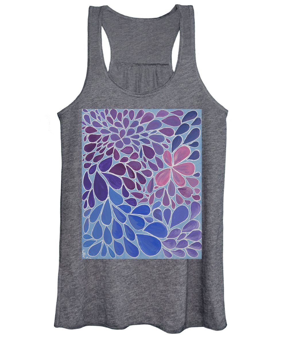 Drops of Relaxing - Zentangle Collection  - Women's Tank Top