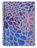 Drops of Relaxing - Zentangle Collection  - Spiral Notebook