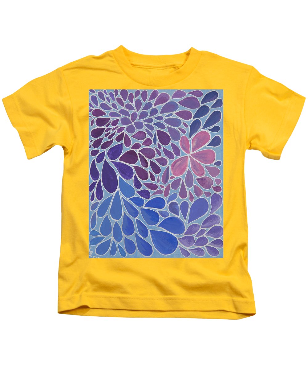 Drops of Relaxing - Zentangle Collection  - Kids T-Shirt