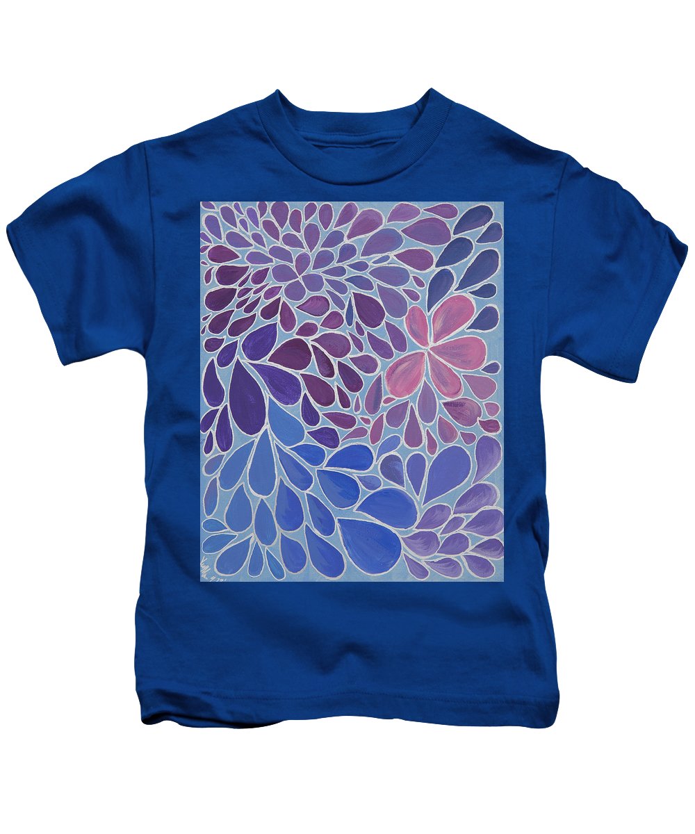 Drops of Relaxing - Zentangle Collection  - Kids T-Shirt