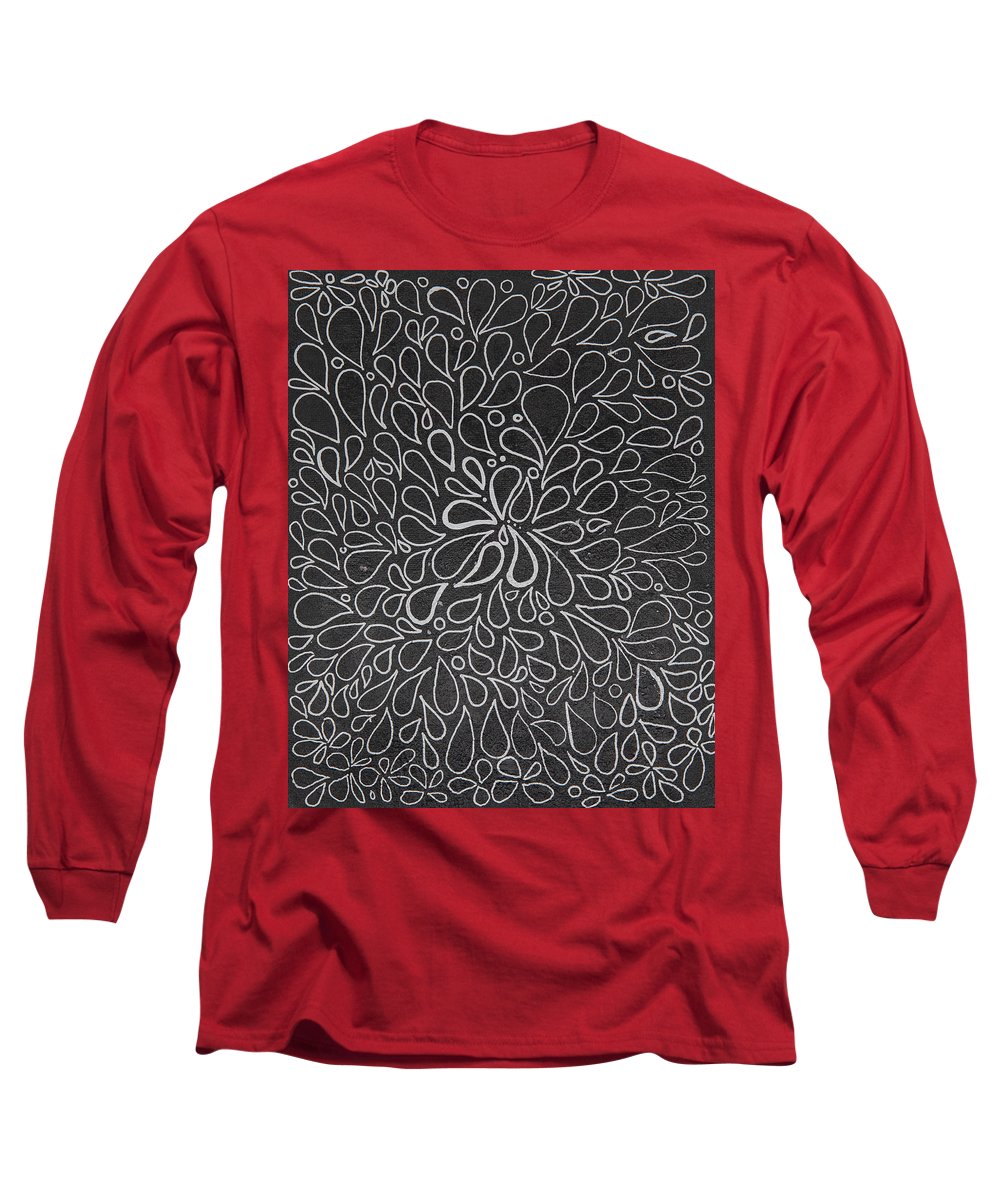 Drops of Worry - Zentangle Collection - Long Sleeve T-Shirt