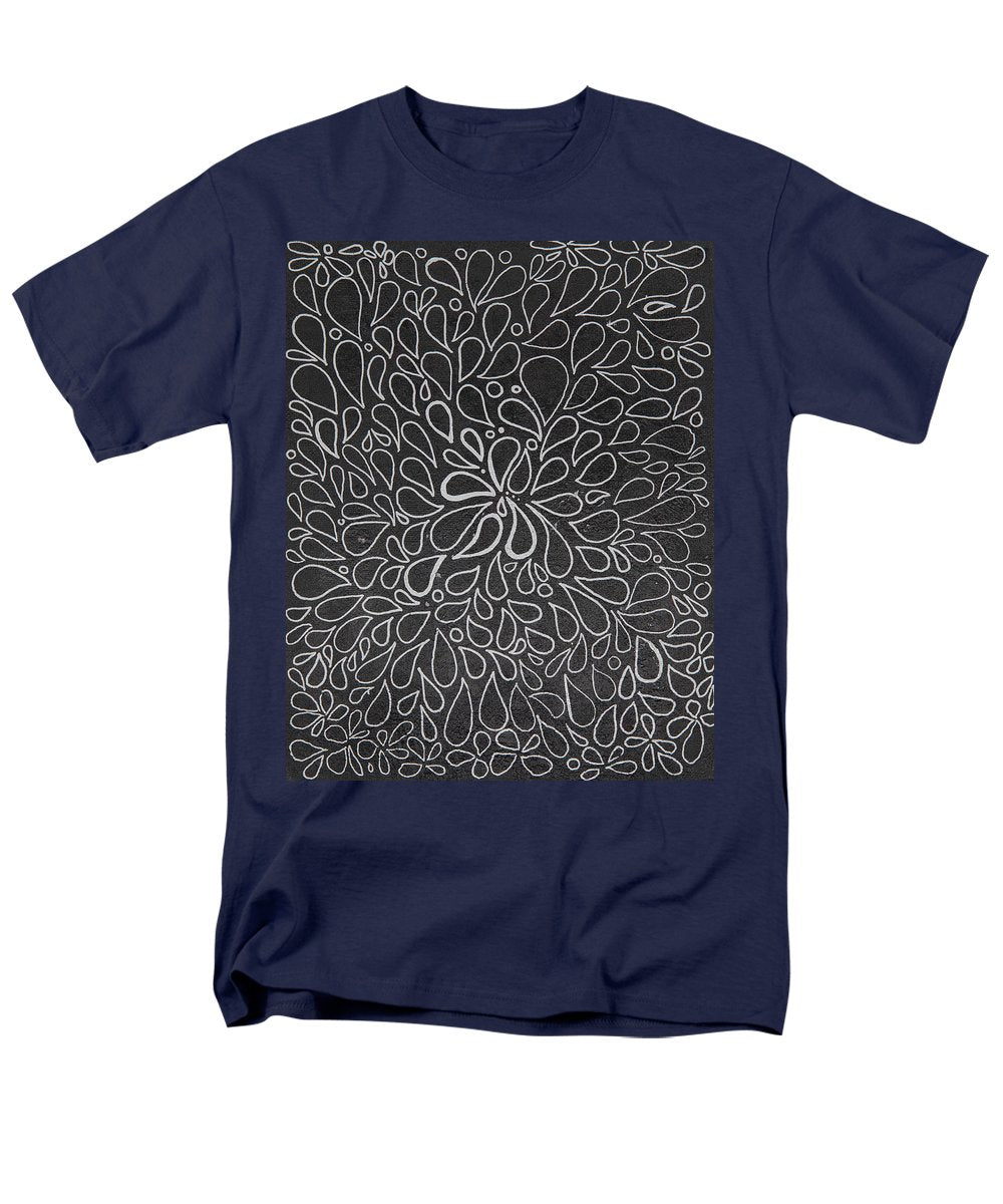 Drops of Worry - Zentangle Collection - Men's T-Shirt  (Regular Fit)