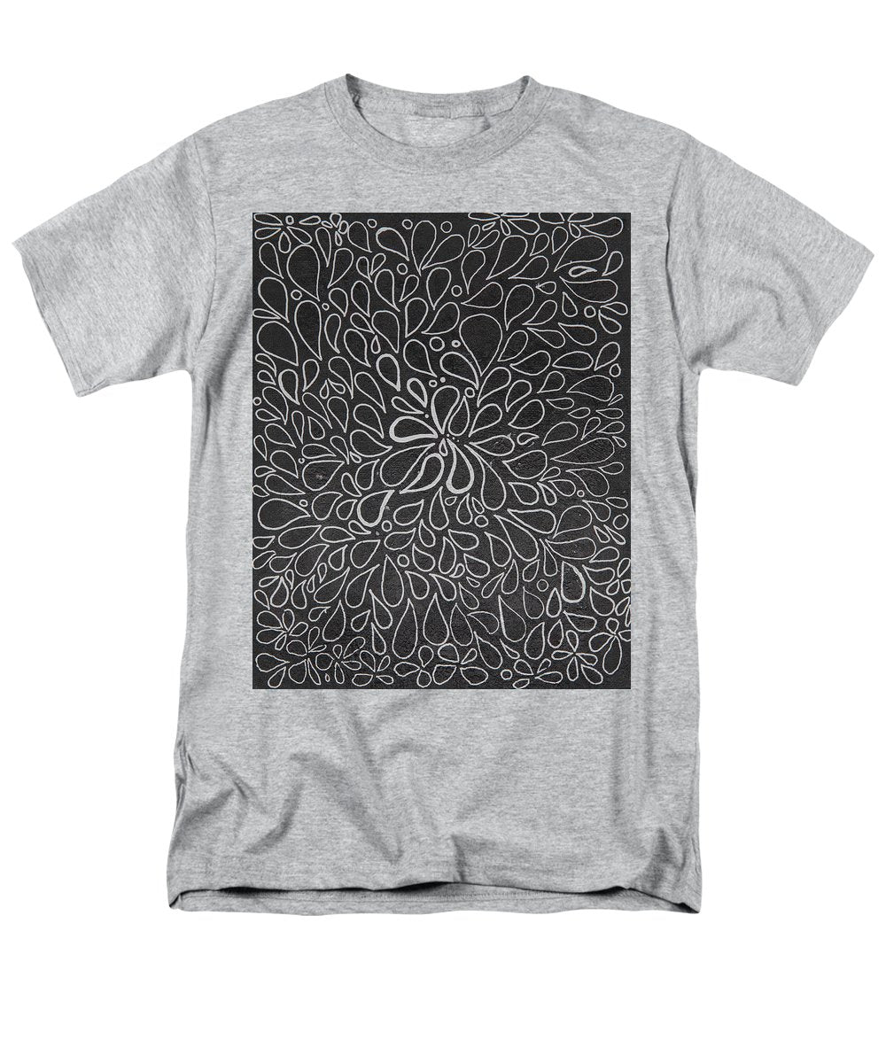 Drops of Worry - Zentangle Collection - Men's T-Shirt  (Regular Fit)