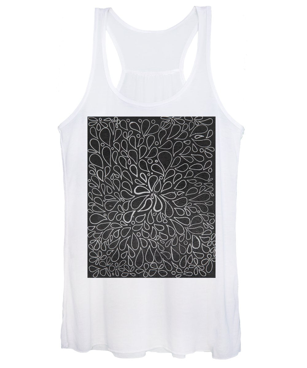 Drops of Worry - Zentangle Collection - Women's Tank Top