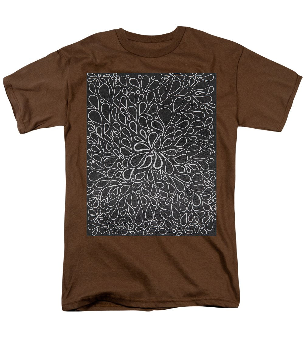 Drops of Worry - Zentangle Collection - Men's T-Shirt  (Regular Fit)