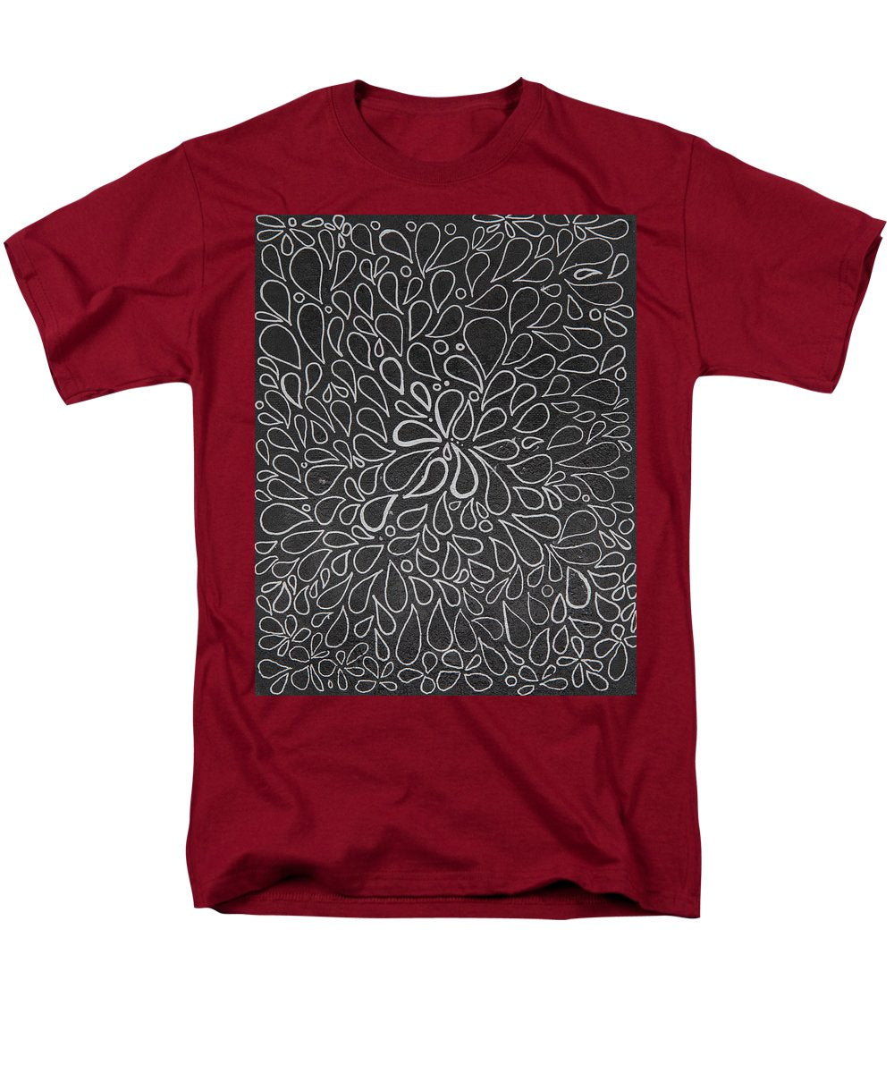 Drops of Worry - Zentangle Collection - Men's T-Shirt  (Regular Fit)