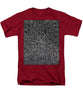 Drops of Worry - Zentangle Collection - Men's T-Shirt  (Regular Fit)