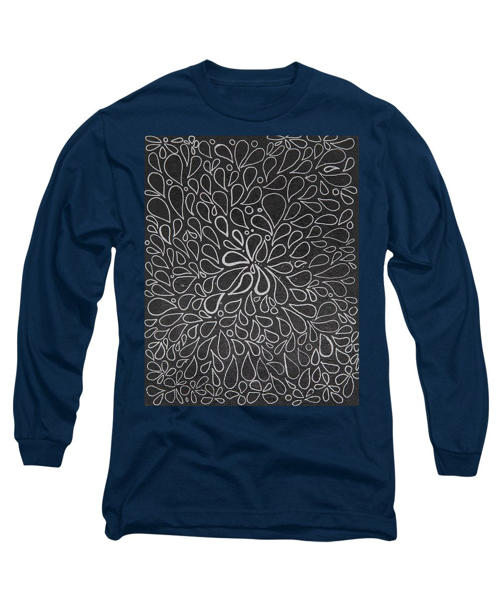 Drops of Worry - Zentangle Collection - Long Sleeve T-Shirt