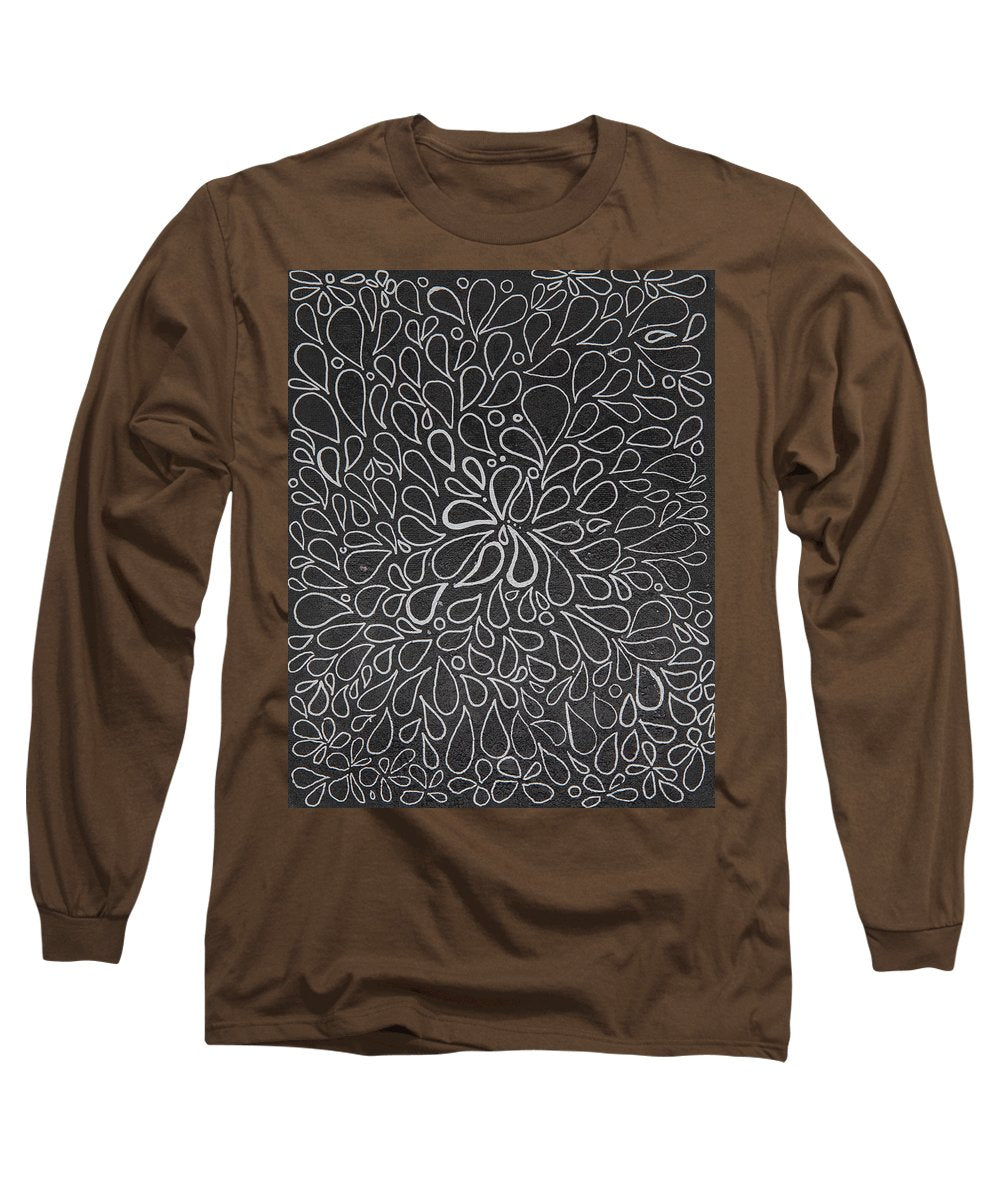 Drops of Worry - Zentangle Collection - Long Sleeve T-Shirt