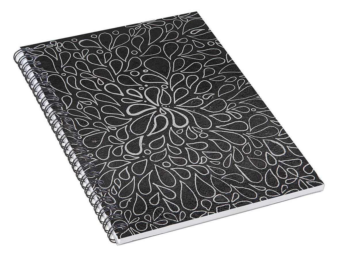 Drops of Worry - Zentangle Collection - Spiral Notebook