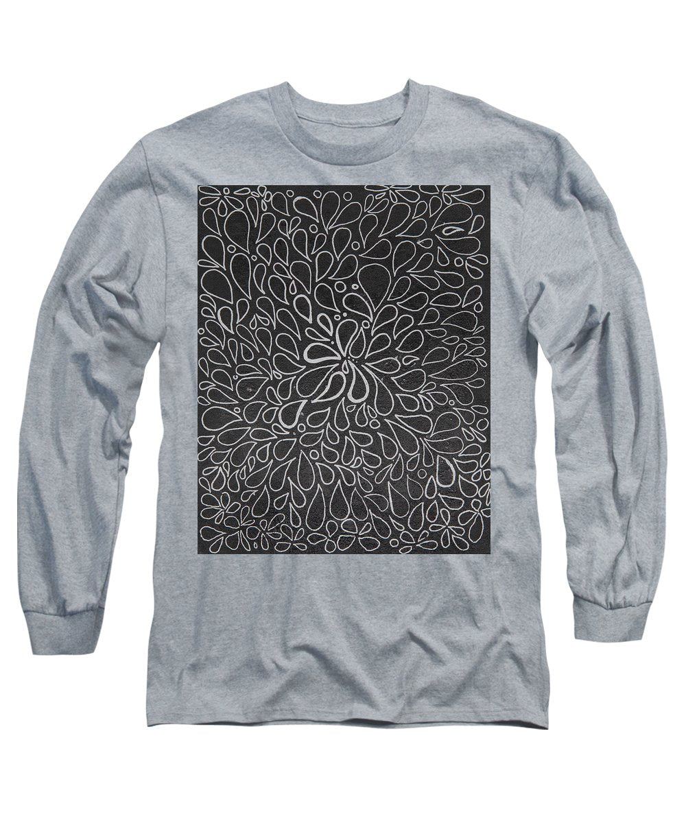 Drops of Worry - Zentangle Collection - Long Sleeve T-Shirt