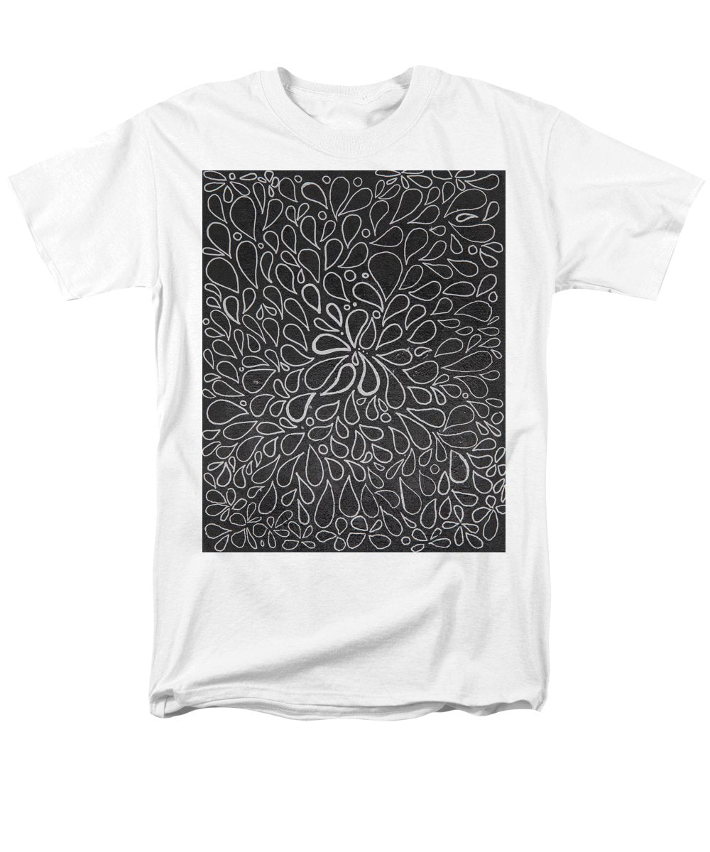 Drops of Worry - Zentangle Collection - Men's T-Shirt  (Regular Fit)