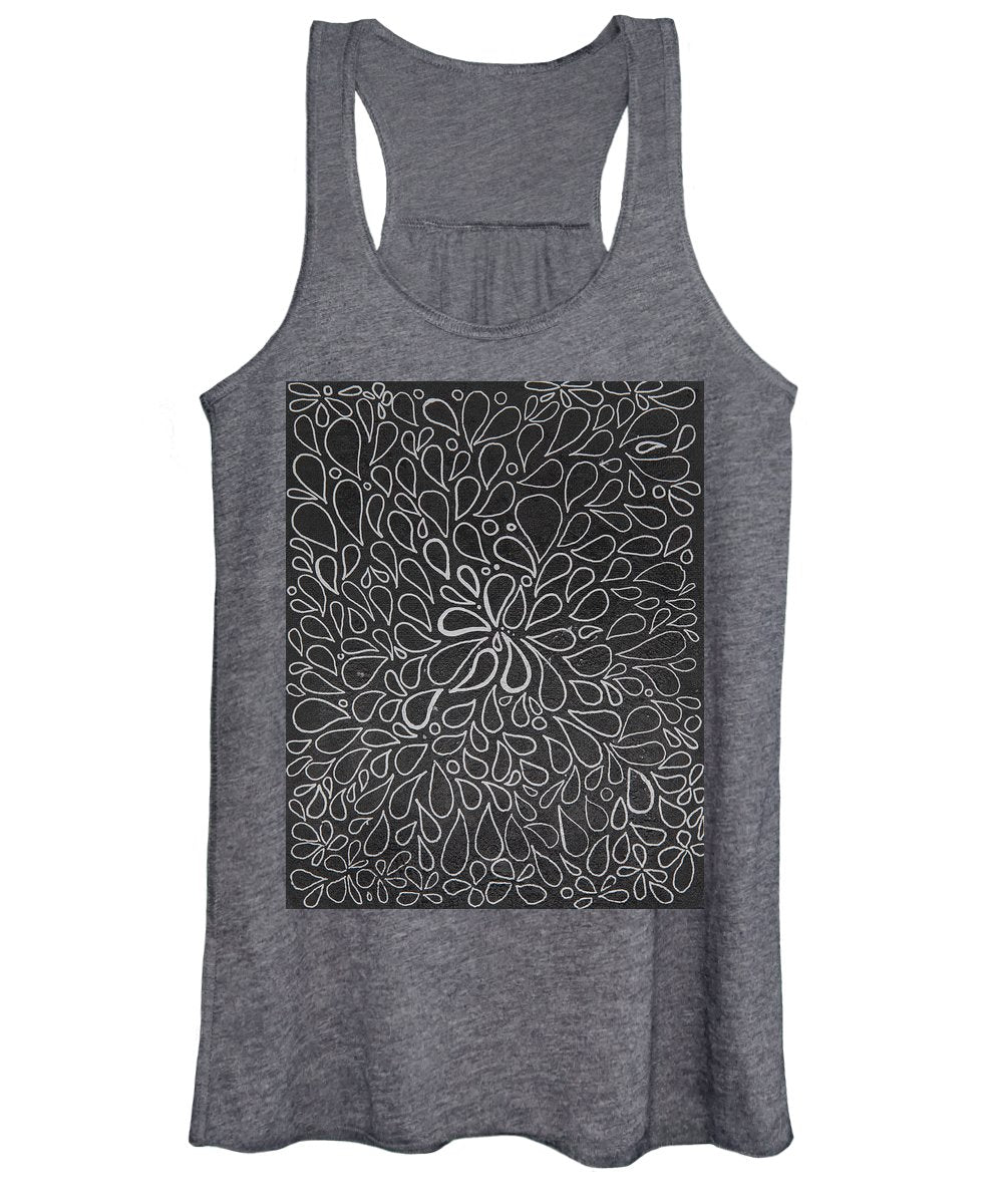 Drops of Worry - Zentangle Collection - Women's Tank Top