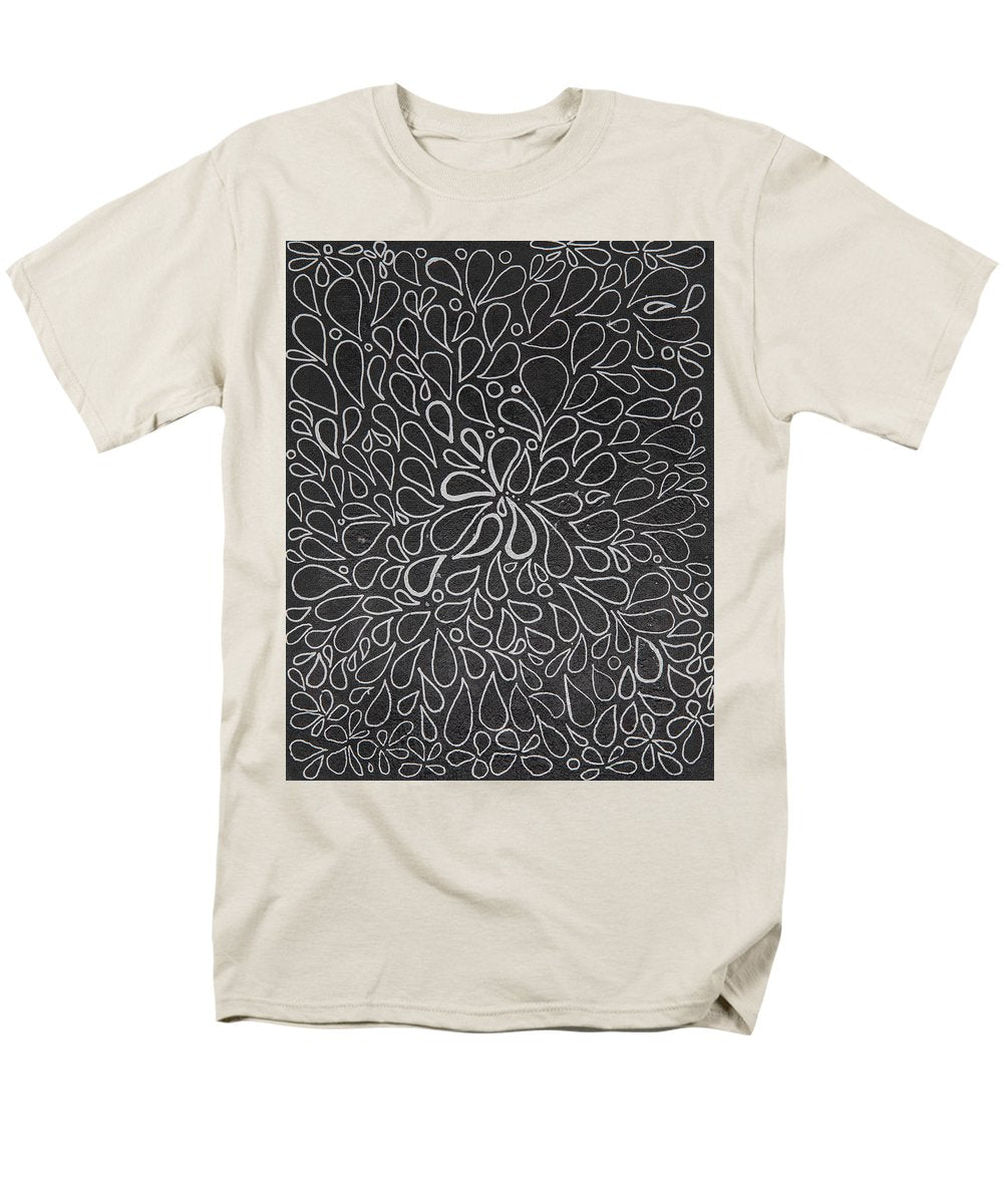 Drops of Worry - Zentangle Collection - Men's T-Shirt  (Regular Fit)