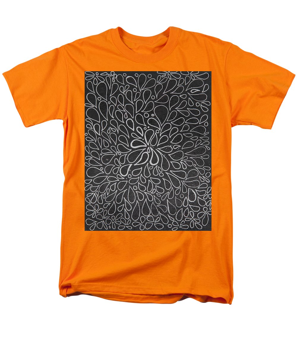 Drops of Worry - Zentangle Collection - Men's T-Shirt  (Regular Fit)