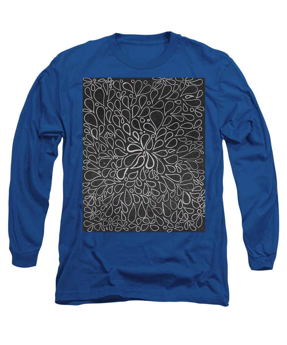 Drops of Worry - Zentangle Collection - Long Sleeve T-Shirt