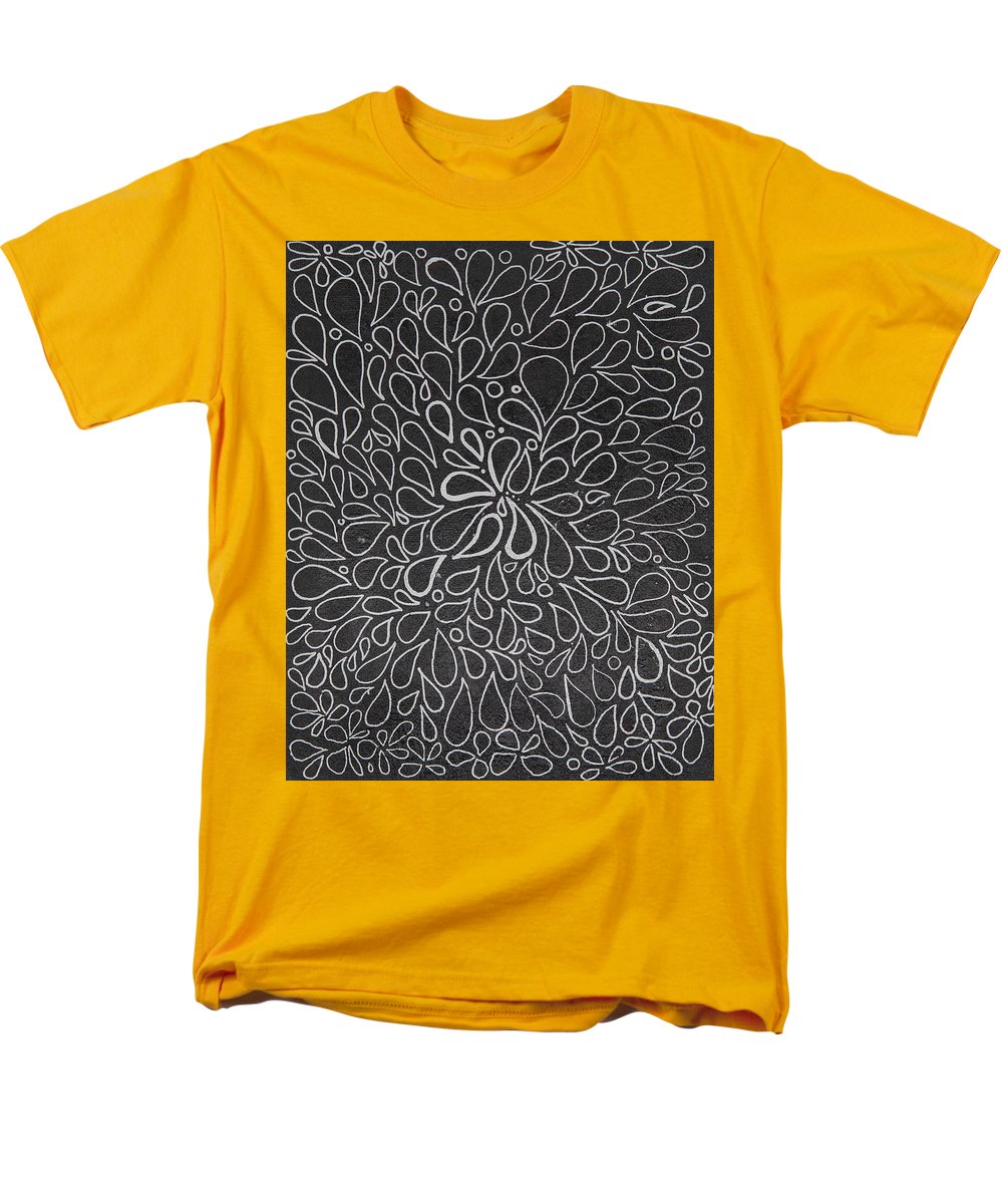 Drops of Worry - Zentangle Collection - Men's T-Shirt  (Regular Fit)