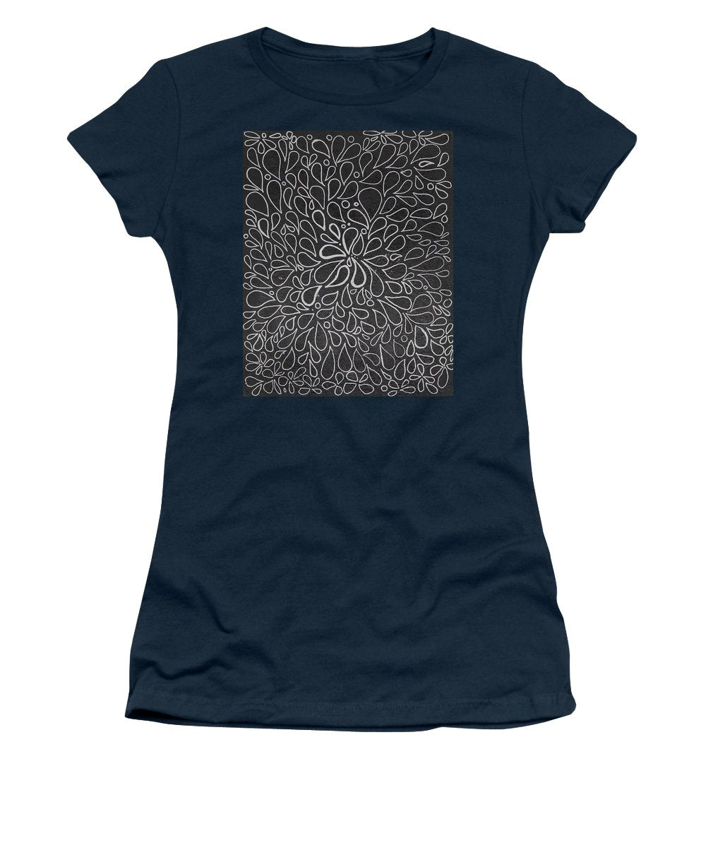 Drops of Worry - Zentangle Collection - Women's T-Shirt