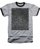 Drops of Worry - Zentangle Collection - Baseball T-Shirt