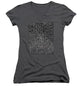 Drops of Worry - Zentangle Collection - Women's V-Neck