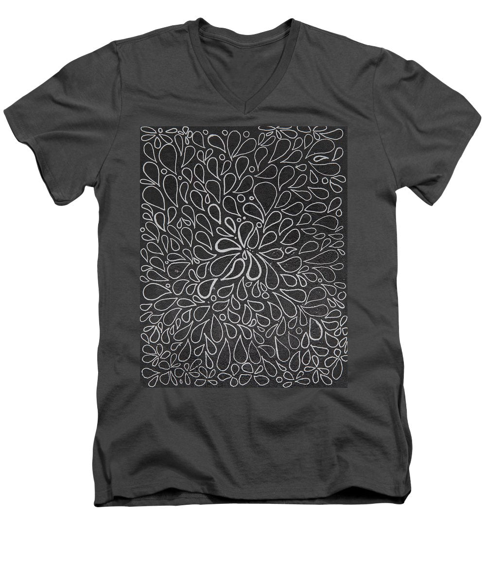 Drops of Worry - Zentangle Collection - Men's V-Neck T-Shirt