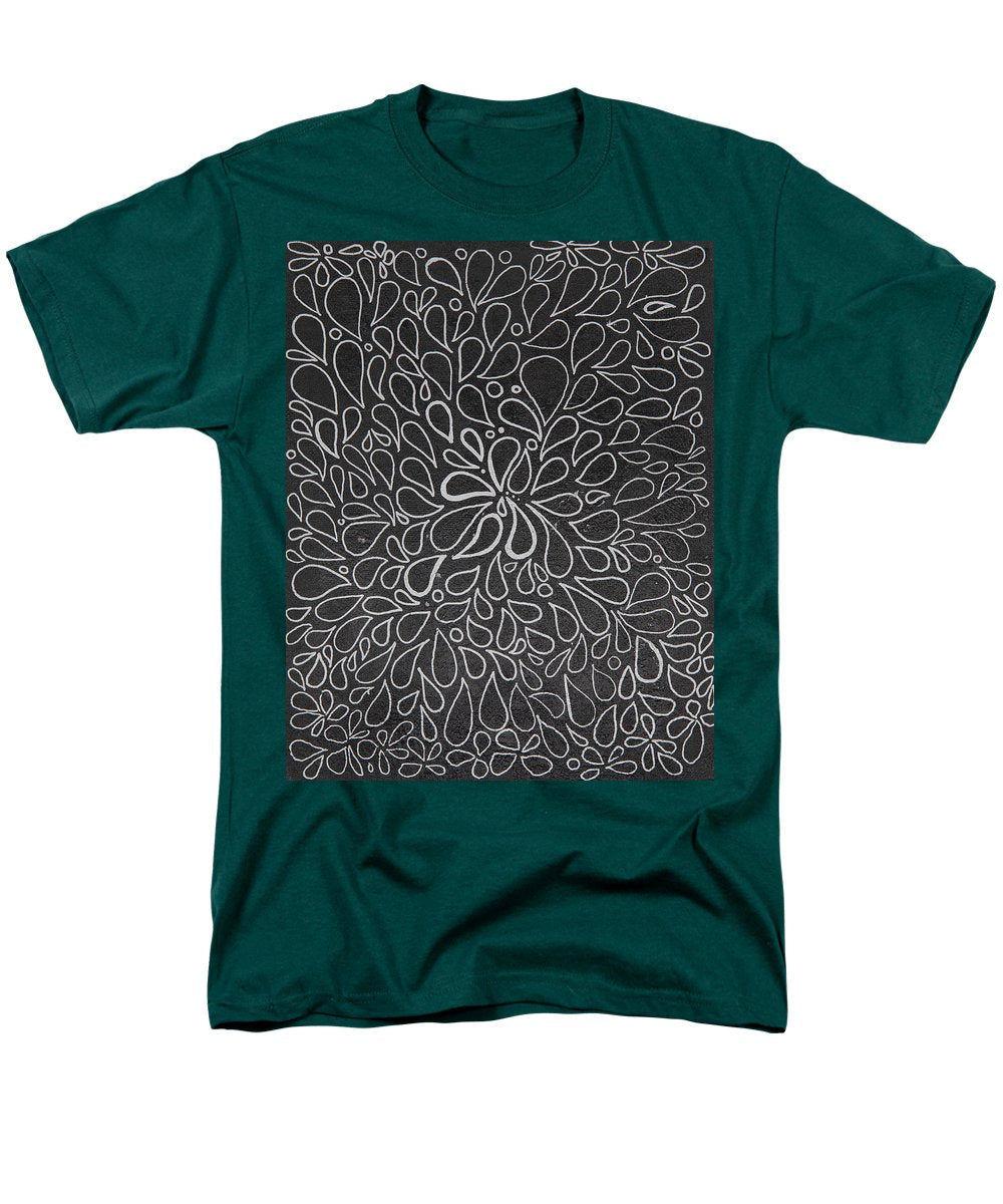 Drops of Worry - Zentangle Collection - Men's T-Shirt  (Regular Fit)