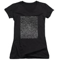 Drops of Worry - Zentangle Collection - Women's V-Neck