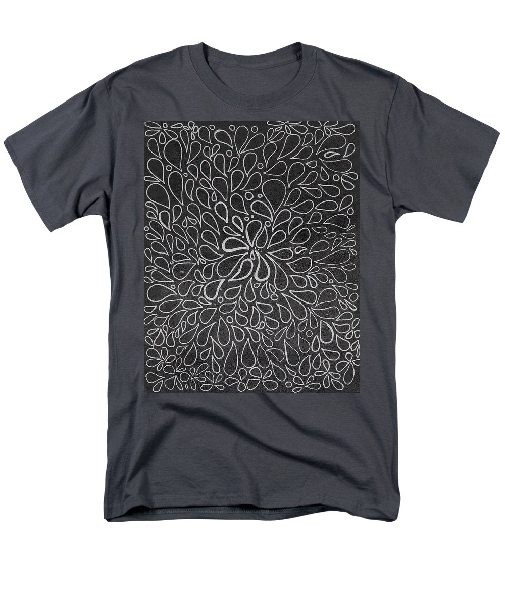 Drops of Worry - Zentangle Collection - Men's T-Shirt  (Regular Fit)