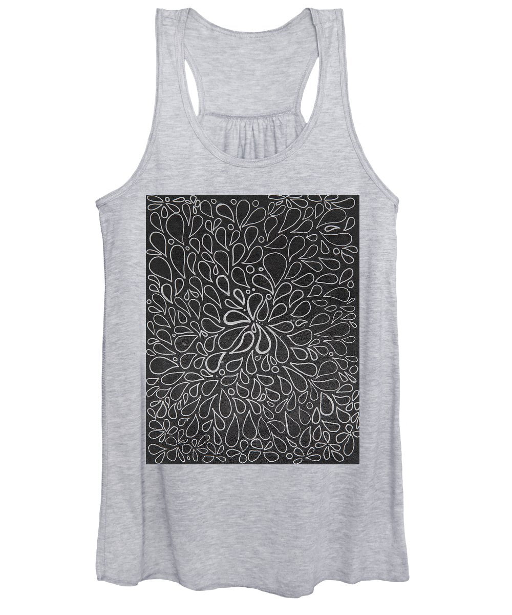 Drops of Worry - Zentangle Collection - Women's Tank Top