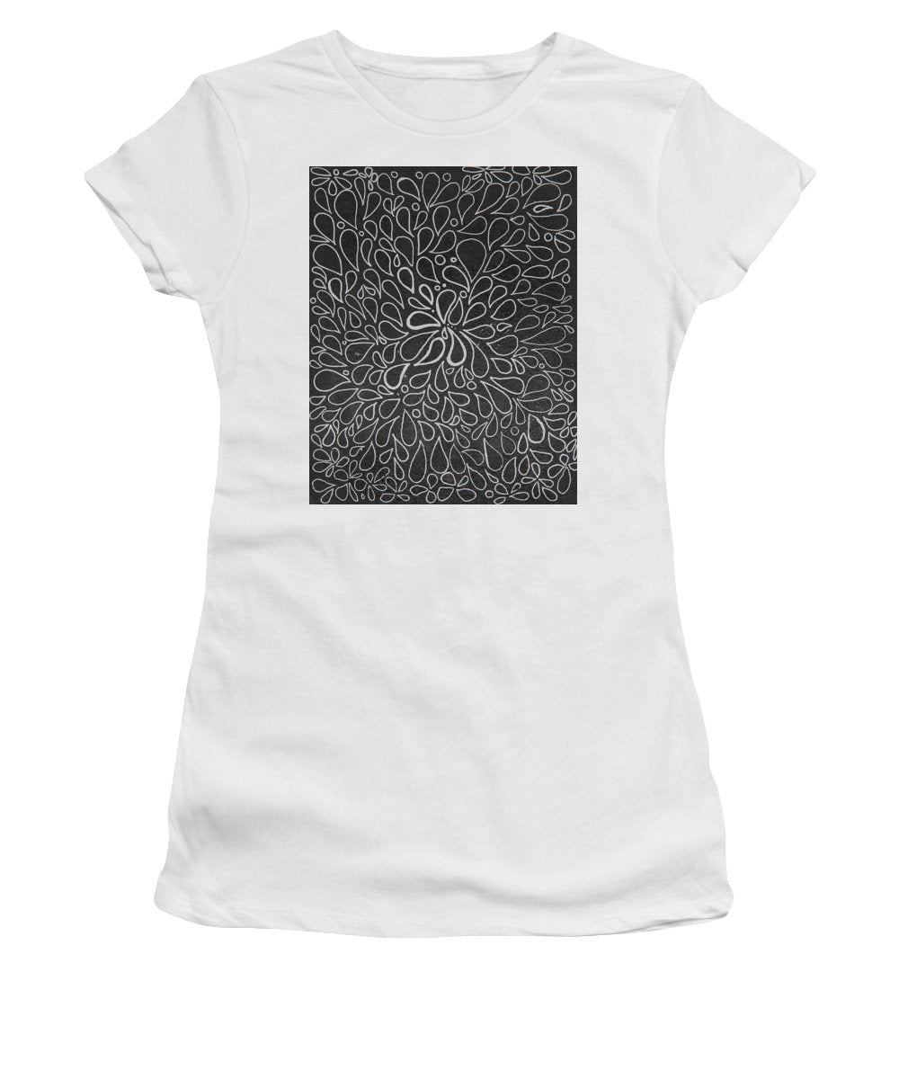 Drops of Worry - Zentangle Collection - Women's T-Shirt