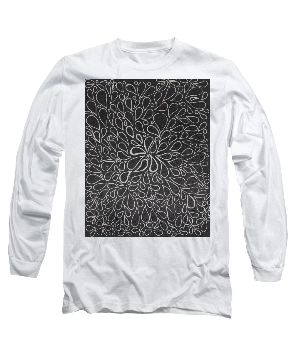 Drops of Worry - Zentangle Collection - Long Sleeve T-Shirt