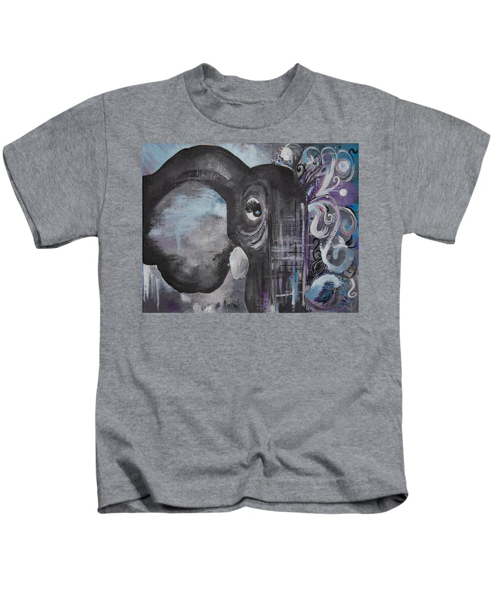 Number 4 - Elephant Collection - Kids T-Shirt