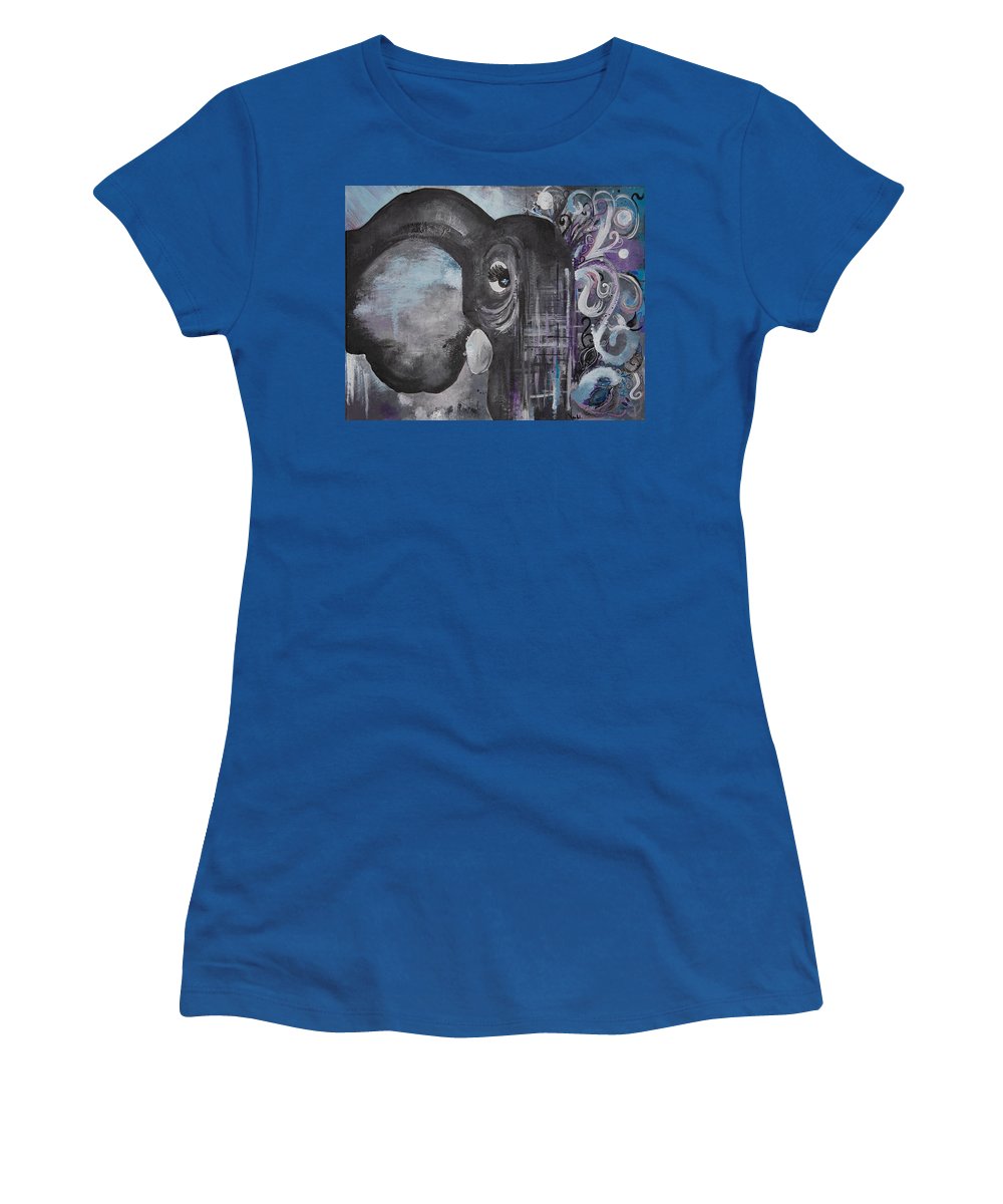 Number 4 - Elephant Collection - Women's T-Shirt