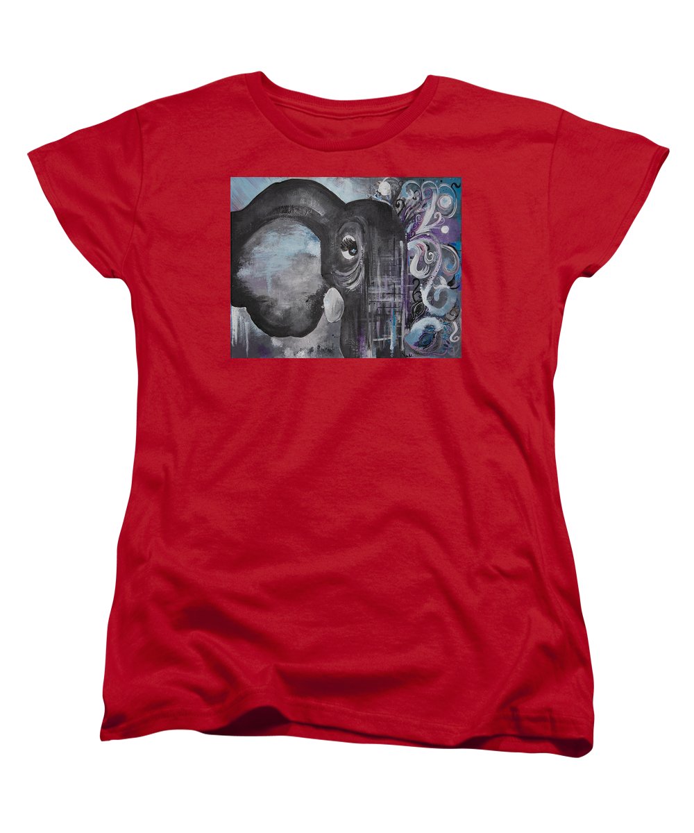 Number 4 - Elephant Collection - Women's T-Shirt (Standard Fit)