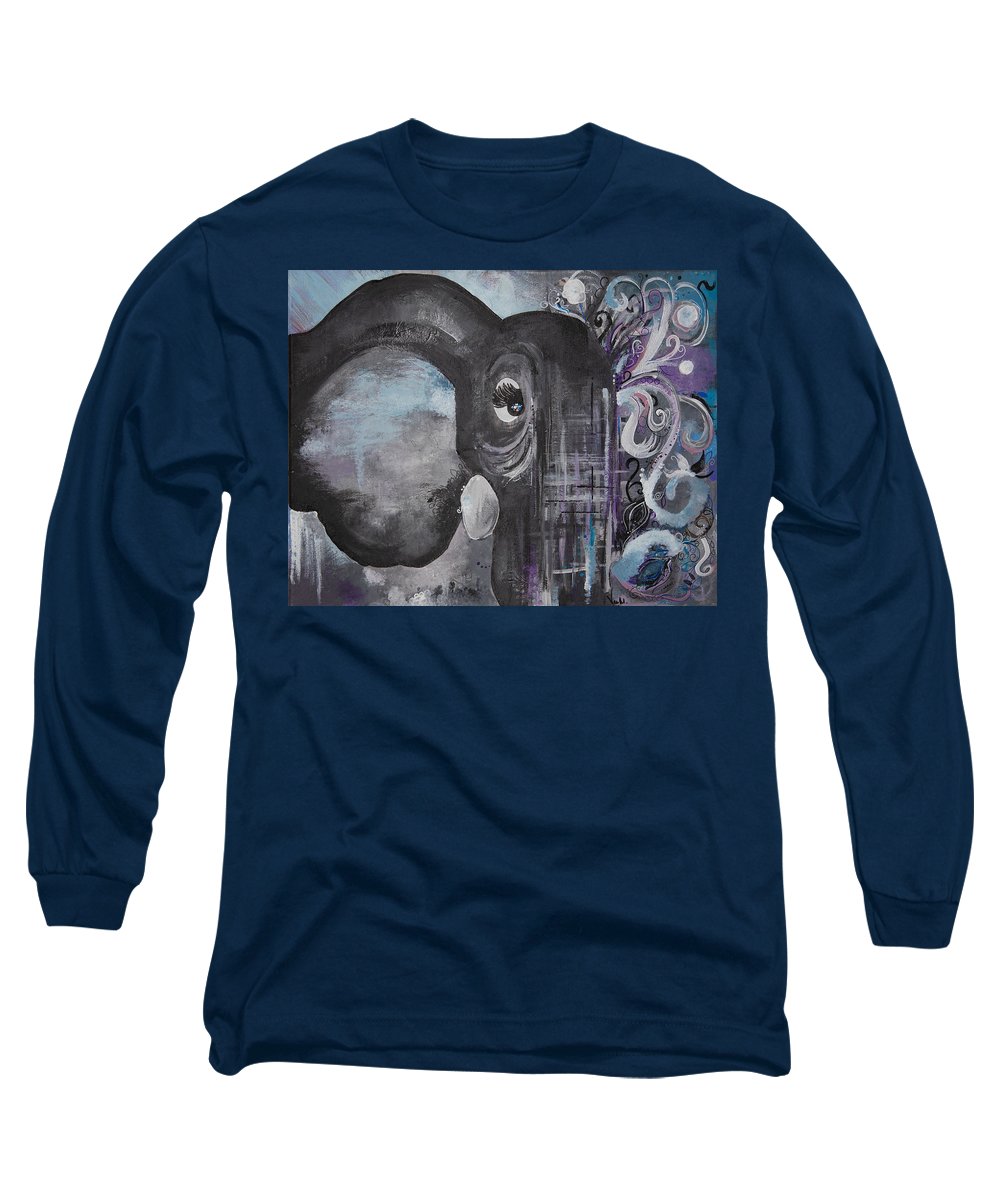 Number 4 - Elephant Collection - Long Sleeve T-Shirt