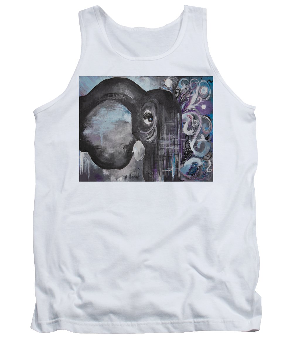 Number 4 - Elephant Collection - Tank Top