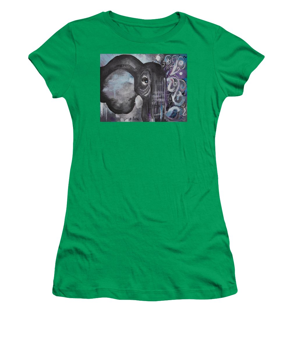 Number 4 - Elephant Collection - Women's T-Shirt