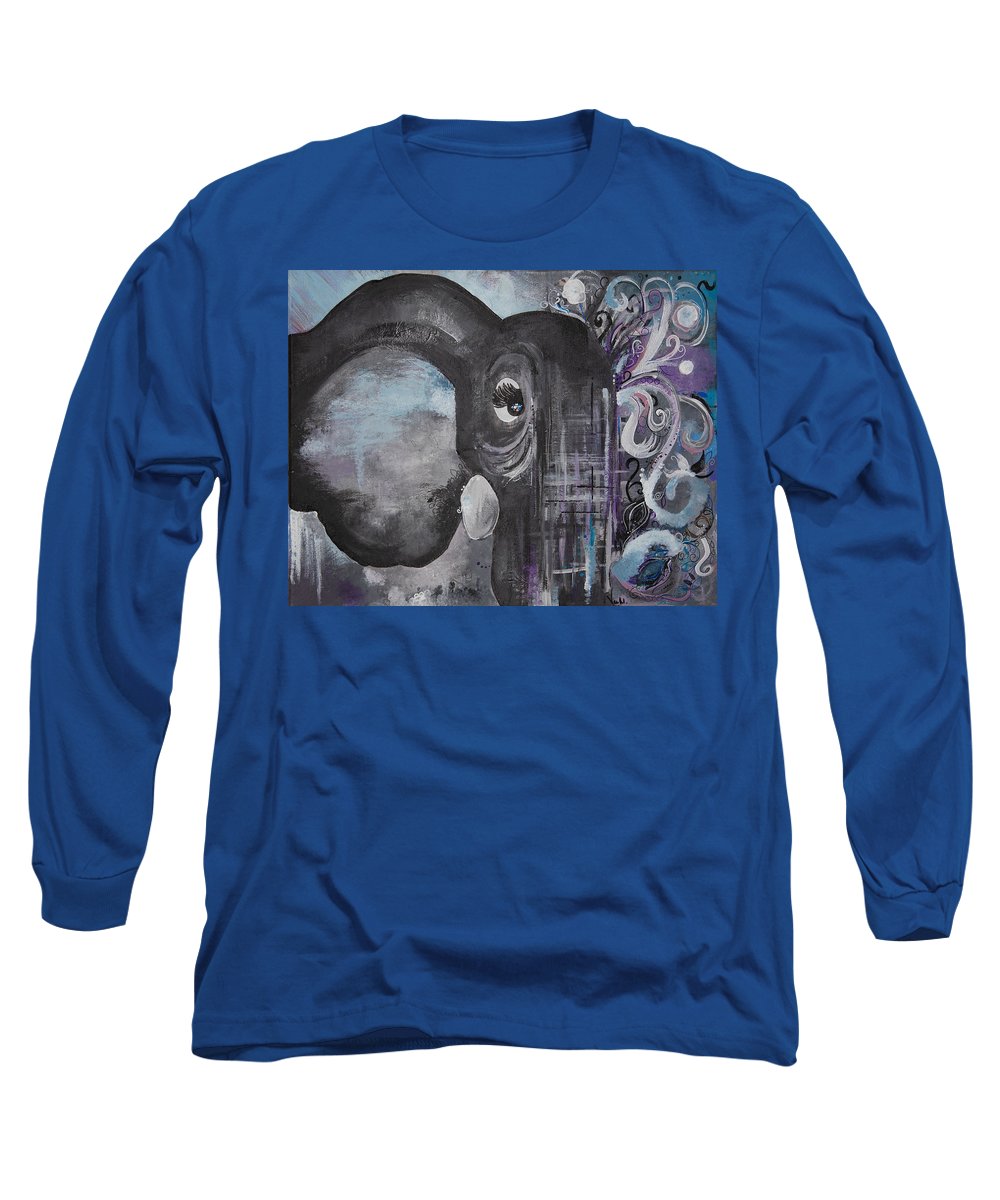 Number 4 - Elephant Collection - Long Sleeve T-Shirt