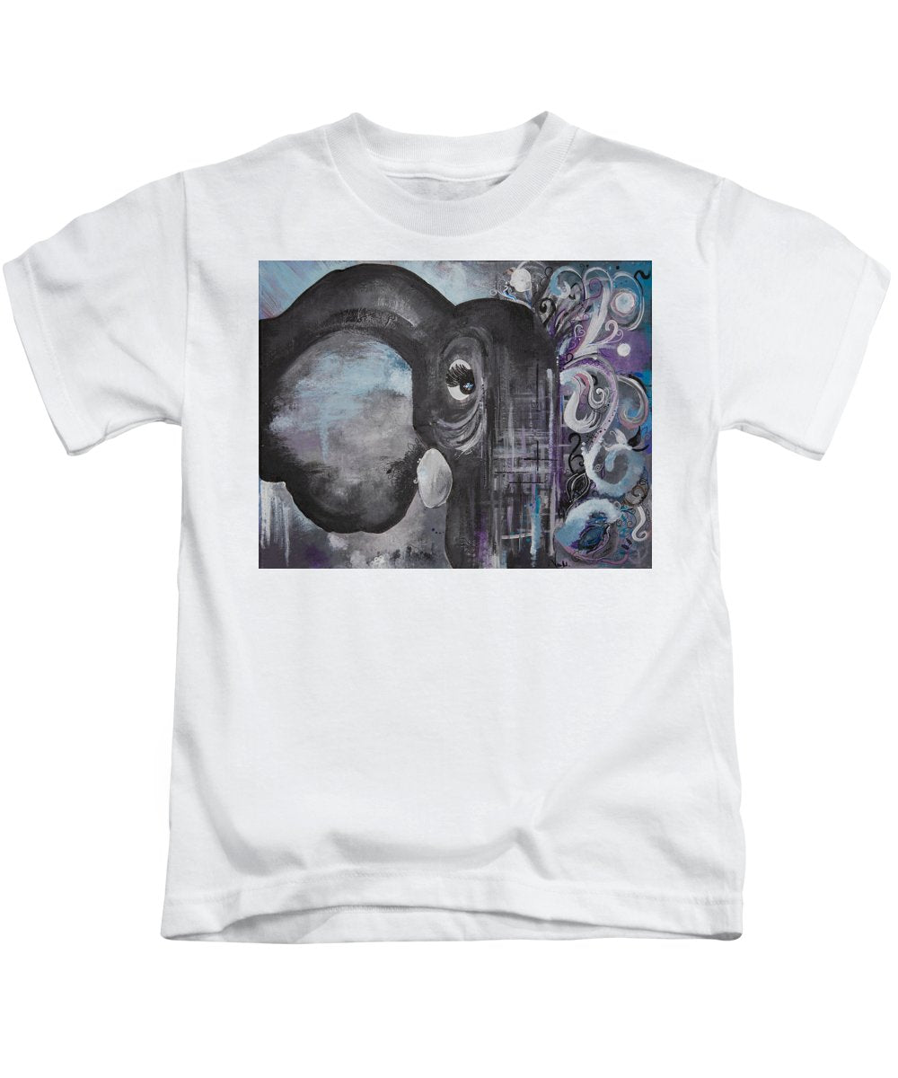 Number 4 - Elephant Collection - Kids T-Shirt