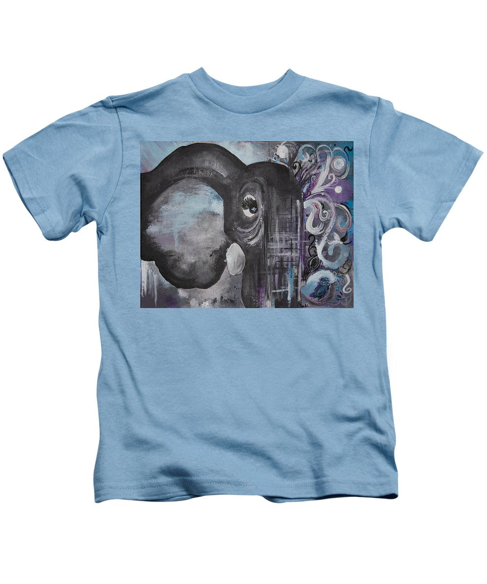 Number 4 - Elephant Collection - Kids T-Shirt