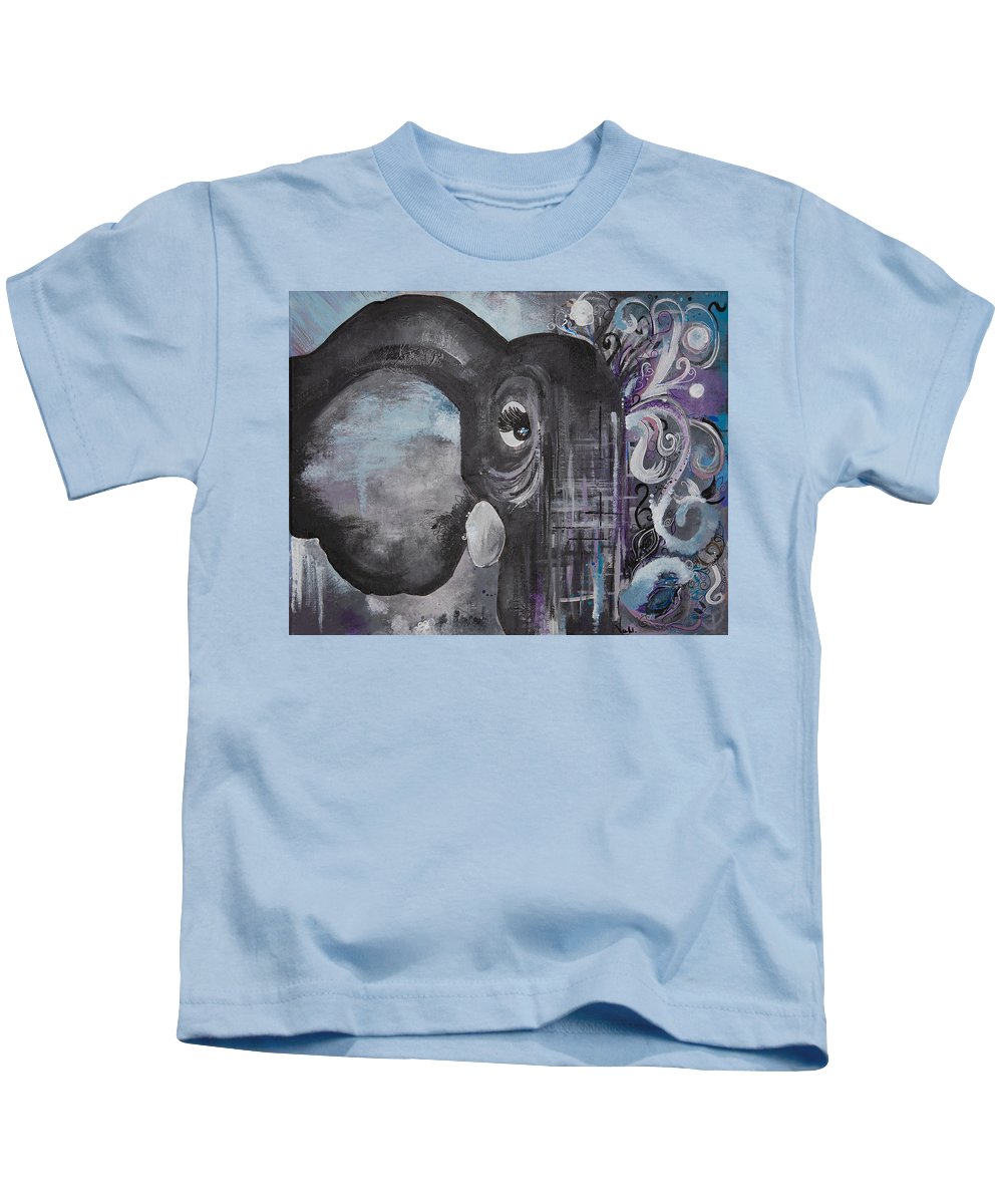 Number 4 - Elephant Collection - Kids T-Shirt