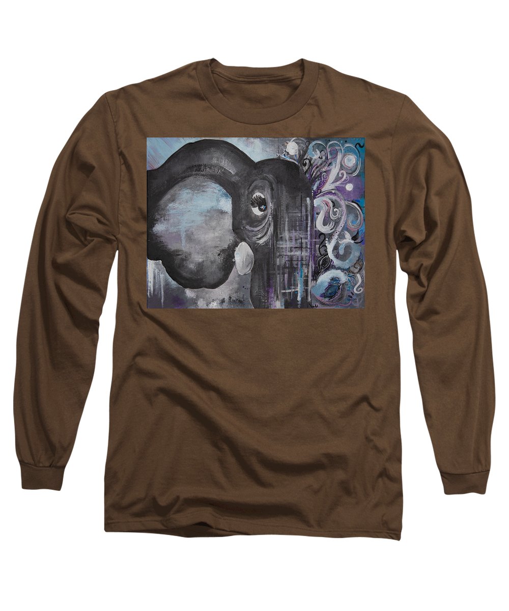 Number 4 - Elephant Collection - Long Sleeve T-Shirt