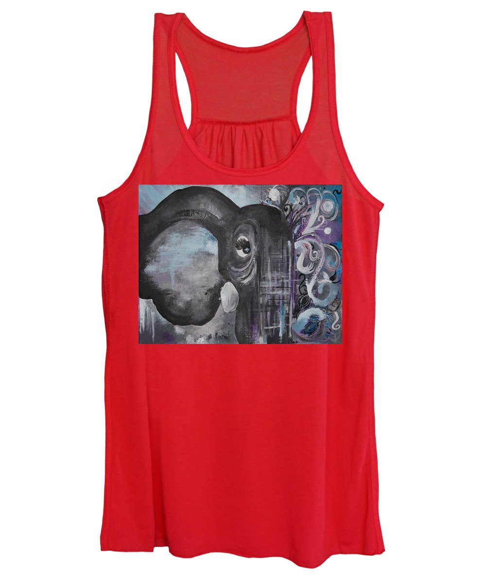 Number 4 - Elephant Collection - Women's Tank Top