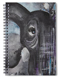 Number 4 - Elephant Collection - Spiral Notebook
